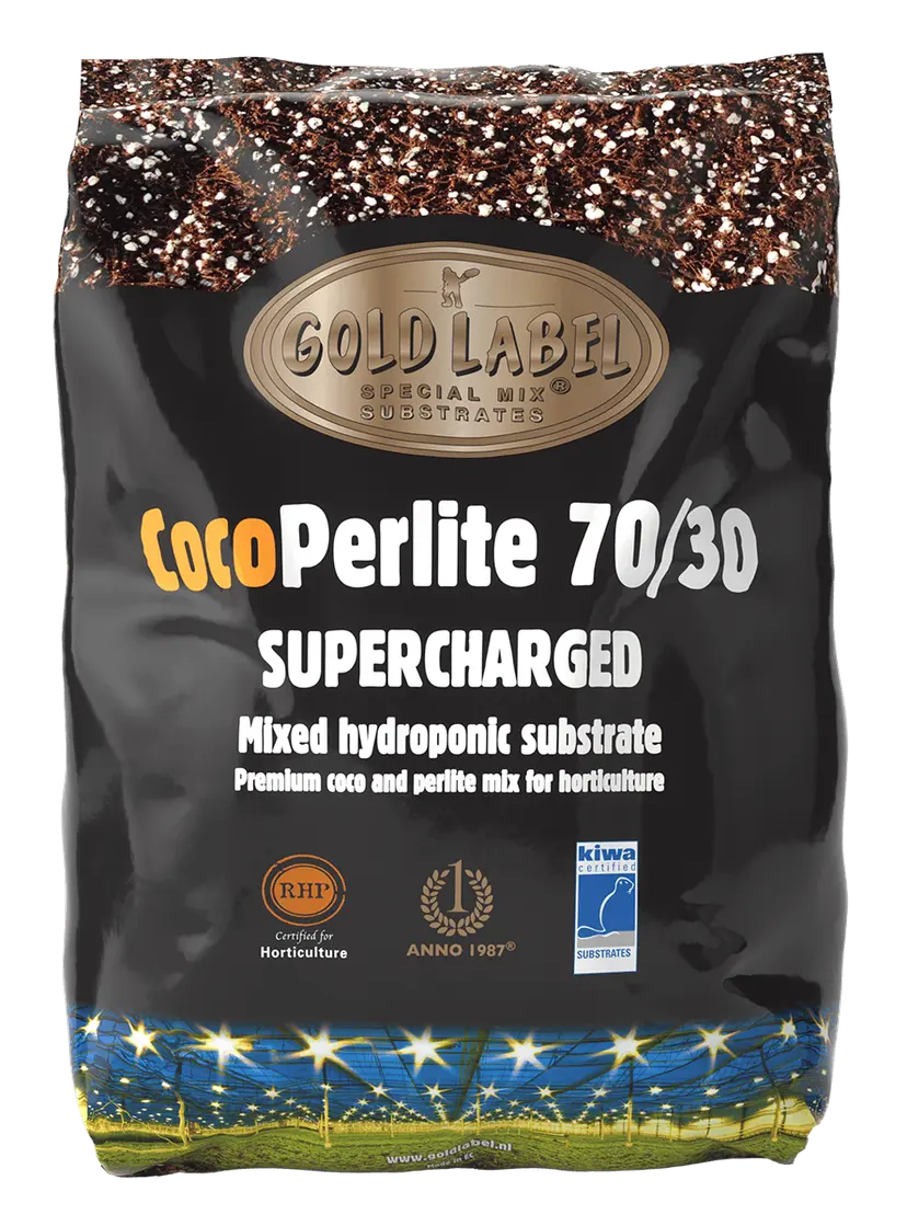 Gold Label Coco perlite 70/30 – 50 L Luftig jord bedste kvalitet